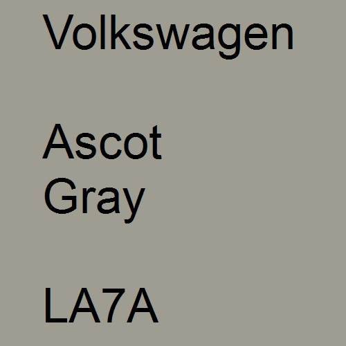 Volkswagen, Ascot Gray, LA7A.